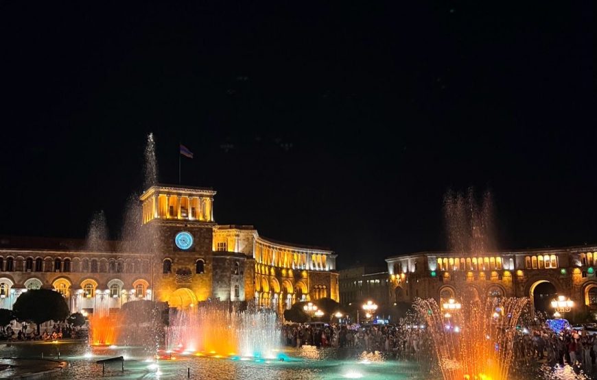 3 days tour package-Yerevan,Jermuk,Ejmiadzin tour