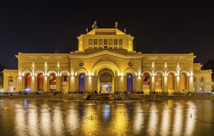 3 days tour package-Yerevan,Jermuk,Ejmiadzin tour